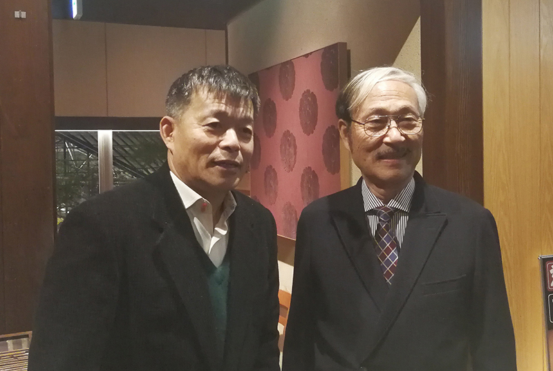 出访｜胡鞍钢会见日本生态协会会长池谷奉文