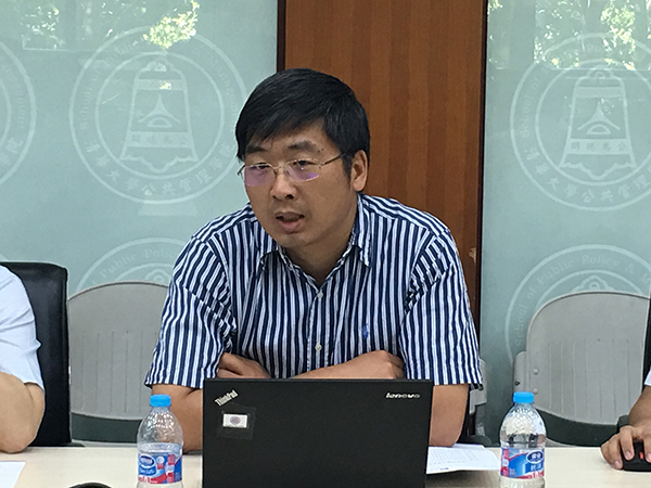 北京师范大学中国教育与社会发展研究院教师团来我院调研高校智库建设